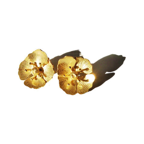 Valmue Stud Earrings Medium