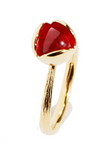 04. Bud Floret Burgundy Ring