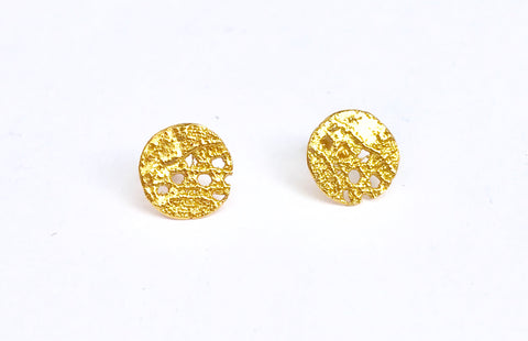 07. Lazy Lace Stud Earrings