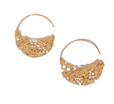01. Lazy Lace Hoop Earrings Large