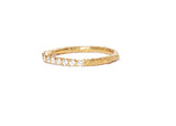 01. Luna Eternity - solid gold ring with diamonds